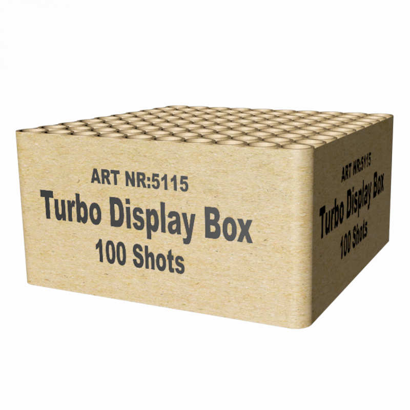 100 Shots Turbo Display Box