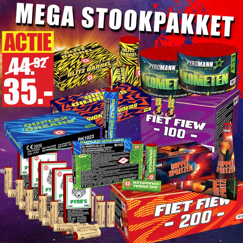 Mega Stookpakket