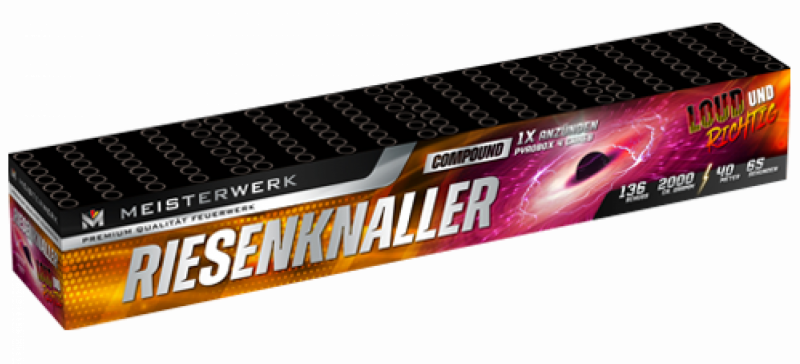 Riesenknaller 136 Schuss
