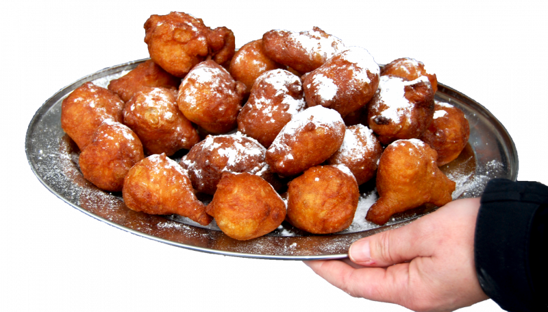 Oliebollen zonder rozijnen  (kunnen niet aangeschaft worden icm vuurwerk!)