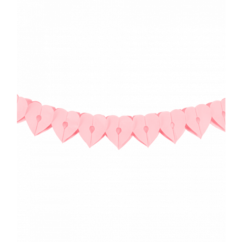 Papieren hart slinger rose 6 meter