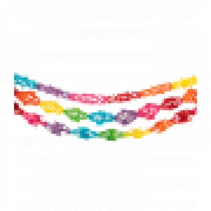 Papieren slingers 3st 6 meter