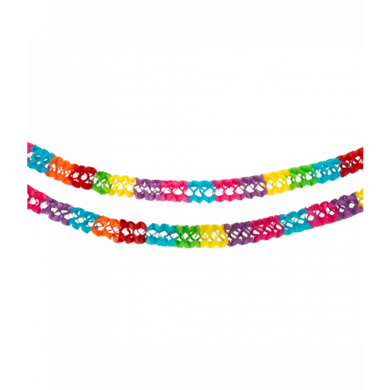 Papieren stoel slinger 2st.