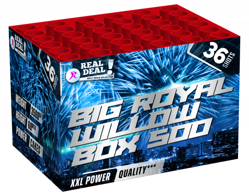 Big royal willow box 36 sh.