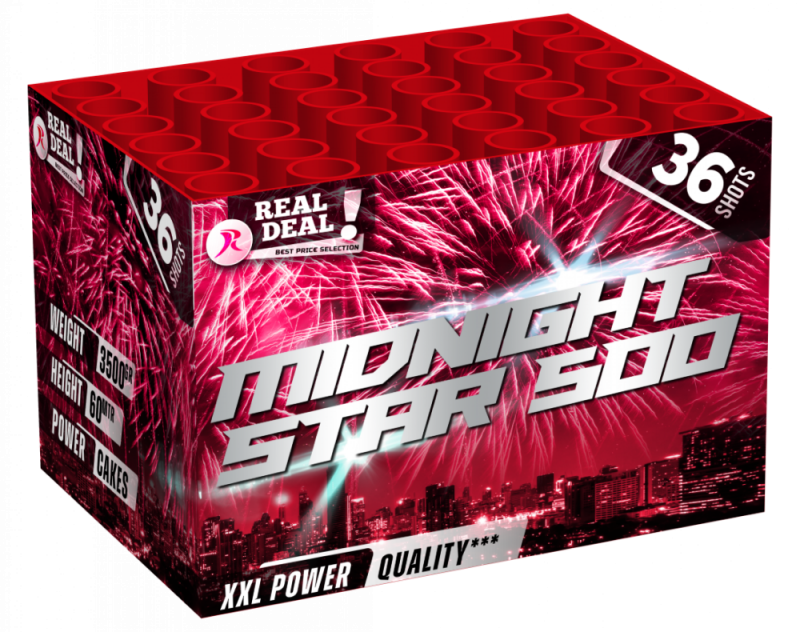 Midnight star 500 (Midnight thunder rain box) 36 sh. *SUPERACTIE!*