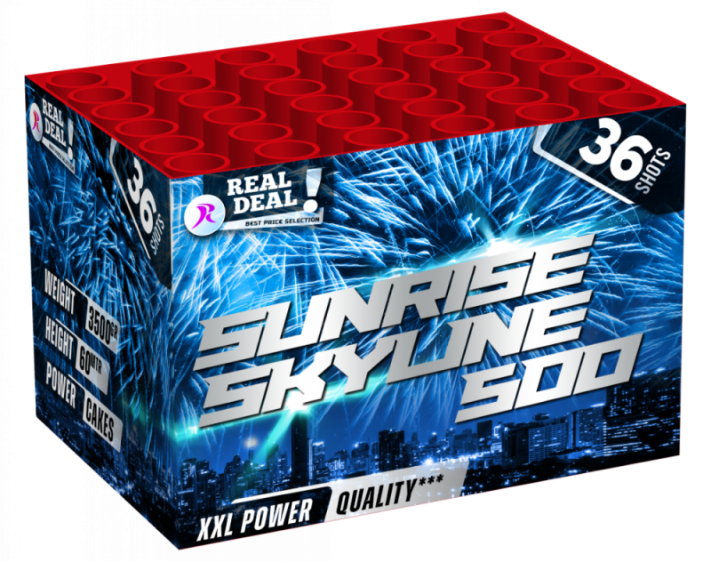Sunrise skyline (Big royal willow box) 36 sh. *SUPERACTIE!*