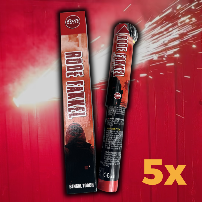 Rode Fakkel [5 stuks!]