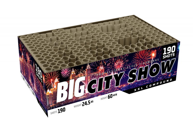 Big city show 30mm. 190 sh.