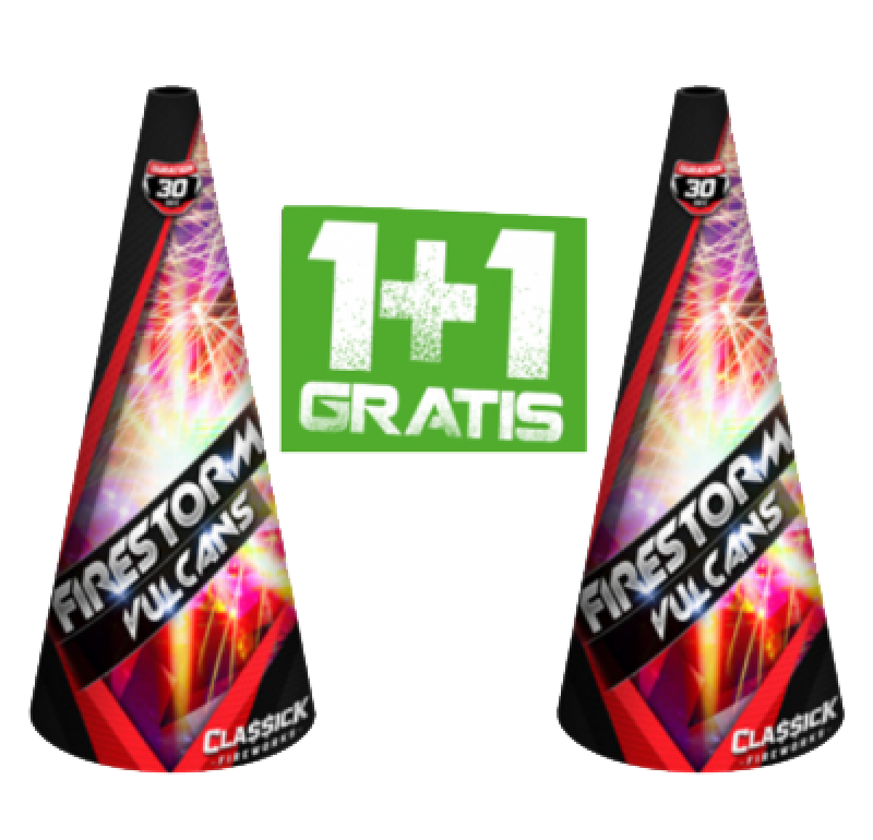 Fire Storm Vulcans 1+1 gratis