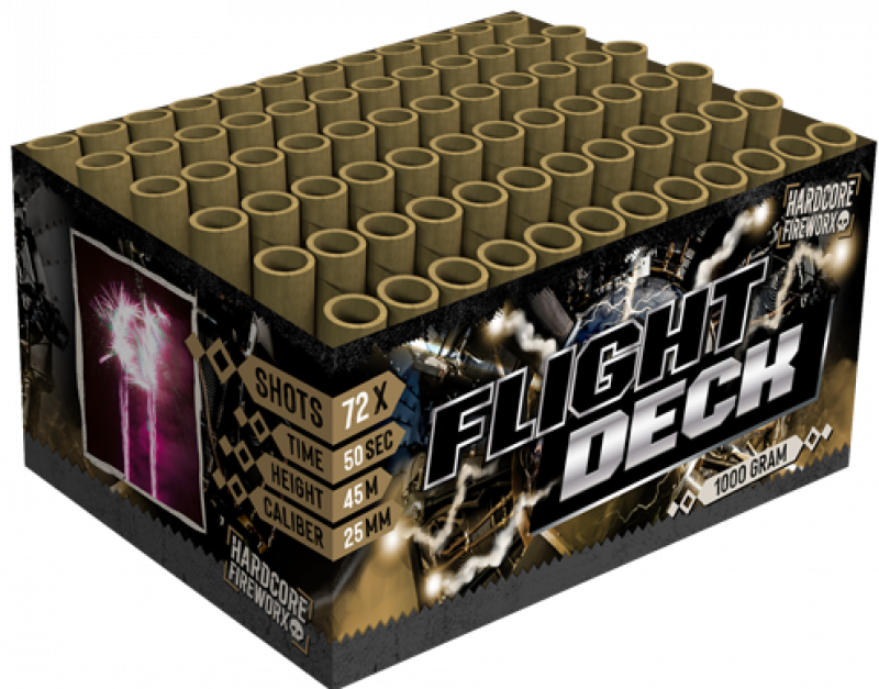Flightdeck -> niet leverbaar -> Vervanger: 1x Silver ICE + 1x Chrys Cracker