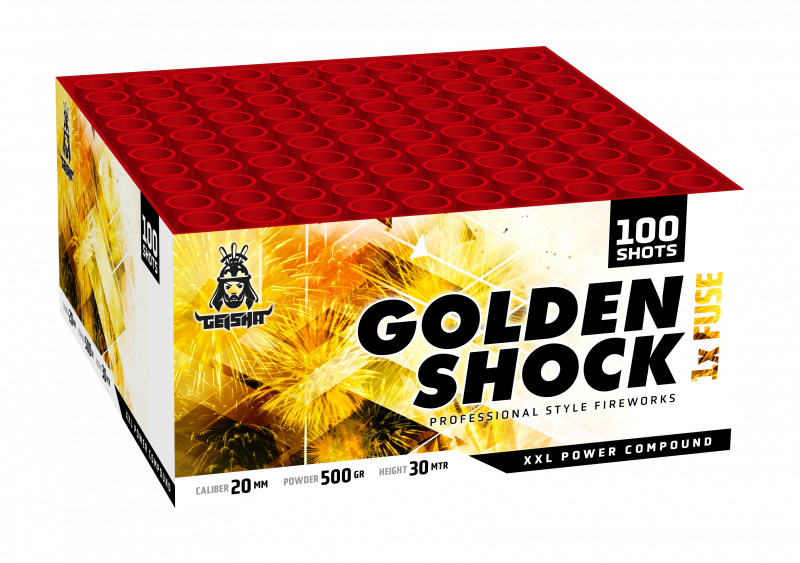 GOLDEN SHOCK BOX 100 SCHOTS