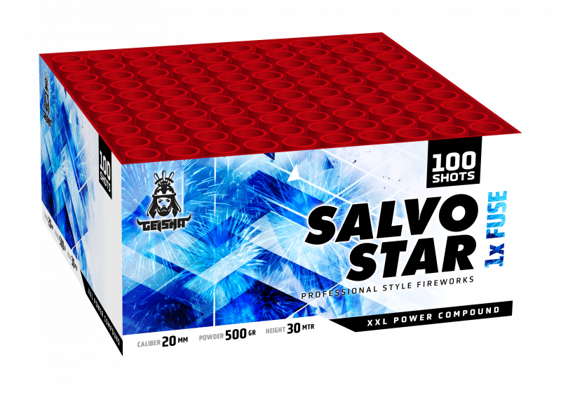 SALVO STAR BOX 100 SCHOTS