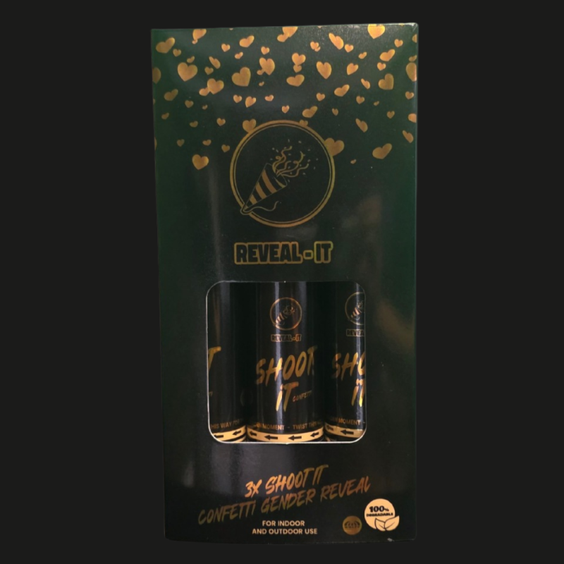 SHOOT-IT Triple Pack (Blue confetti)