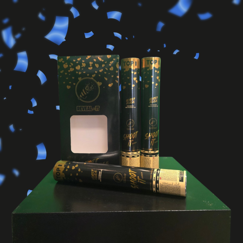 SHOOT-IT Triple Pack (Blue confetti)