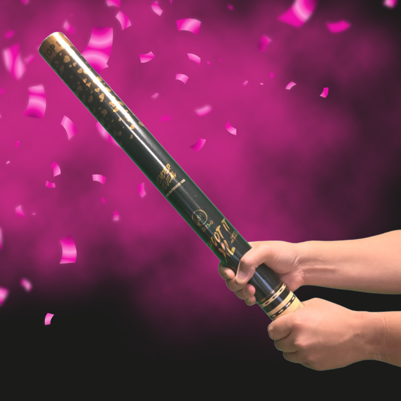 SHOOT-IT XL [Pink confetti + powder]