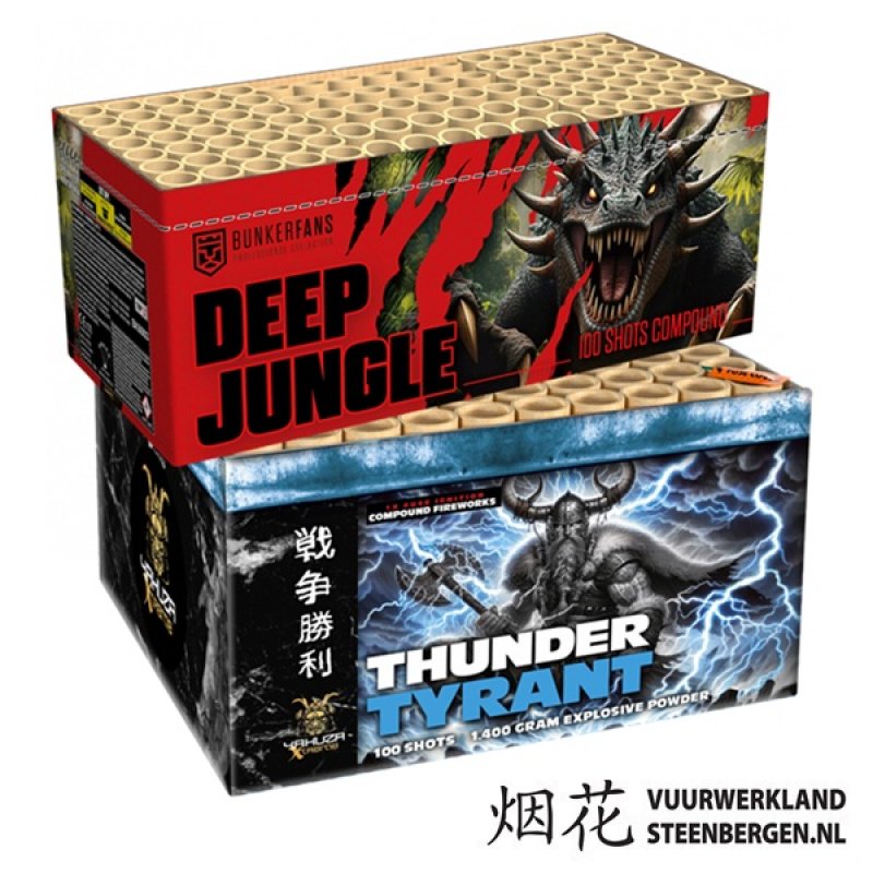 SINTERKLAAS THUNDER TYRANT X DEEP JUNGLE DEAL*