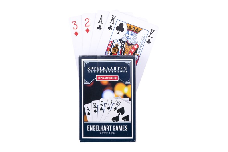 Speelkaarten Longfield geplastificeerd / VPE 10/100