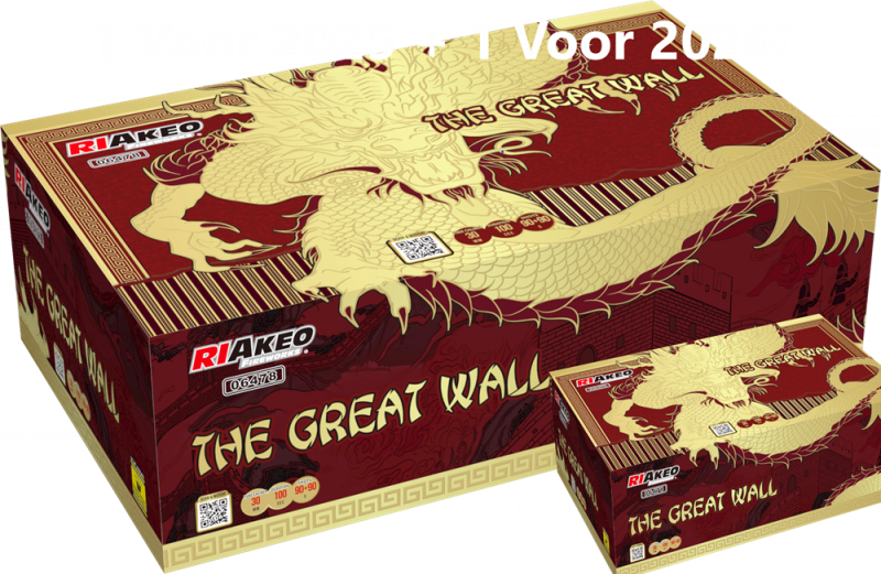The Great Wall 180 Shots Double Compound