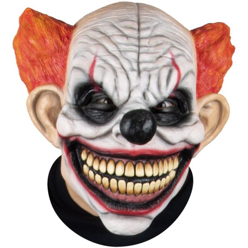 Volledig Hoofdmasker - Greedy Clown