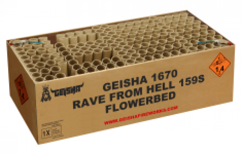 RAVE FROM HELL, 159 shots, 30mm