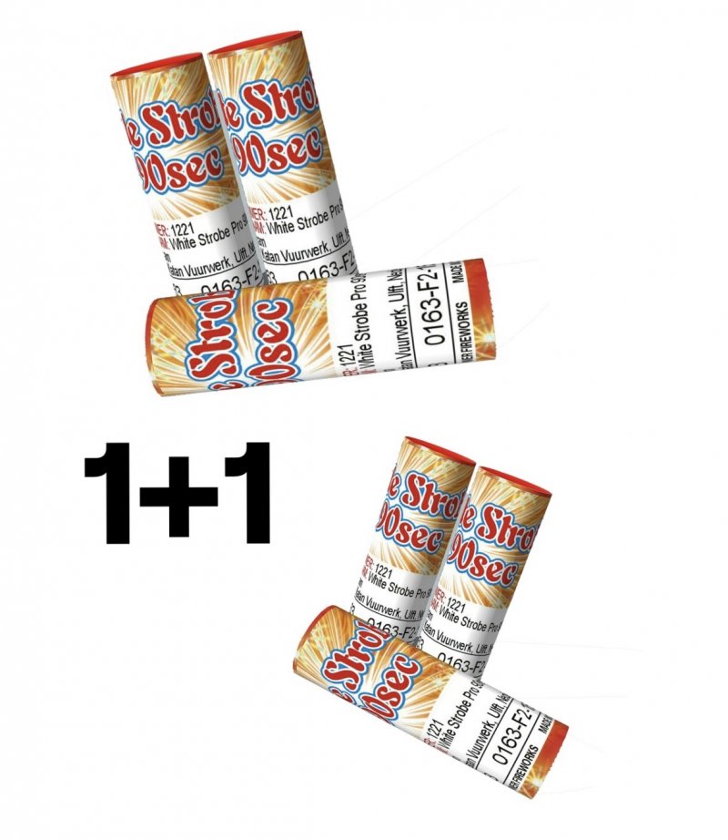 White Strobe 90 1+1