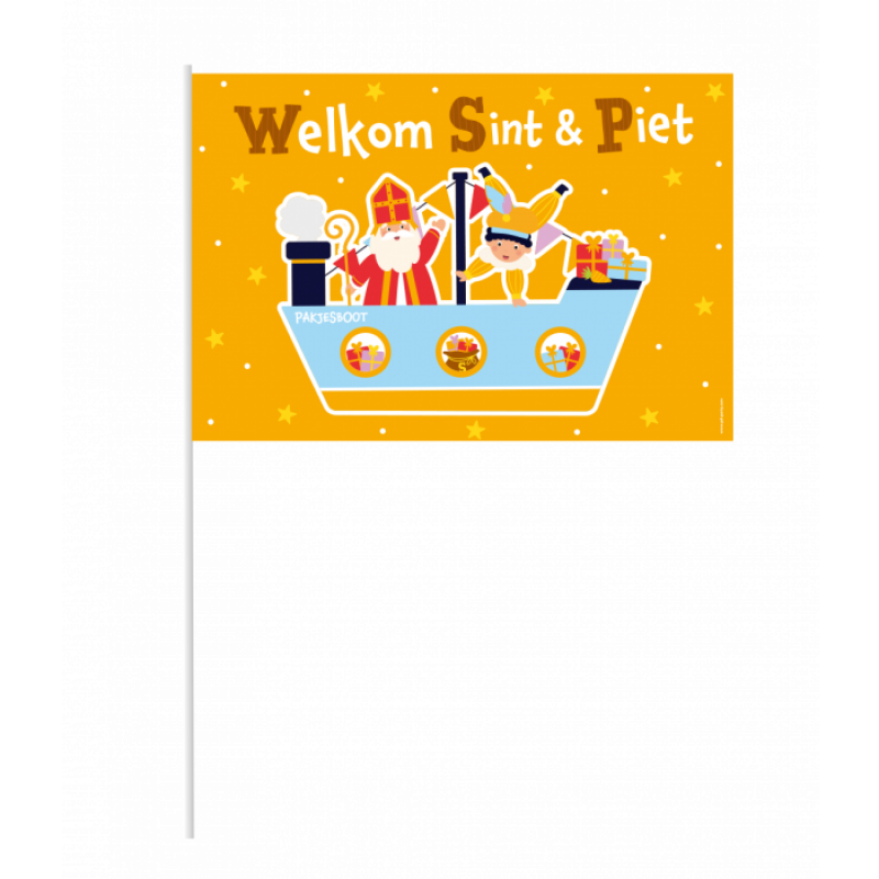 Zwaaivlag sint en piet